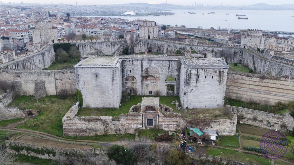 The Golden Gate and the Small Golden Gate - Istanbul City Walls